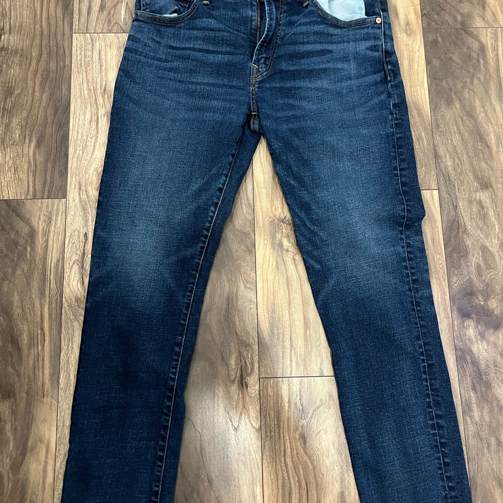 American Eagle Outfitters Dark Blue Straight Men's Jeans